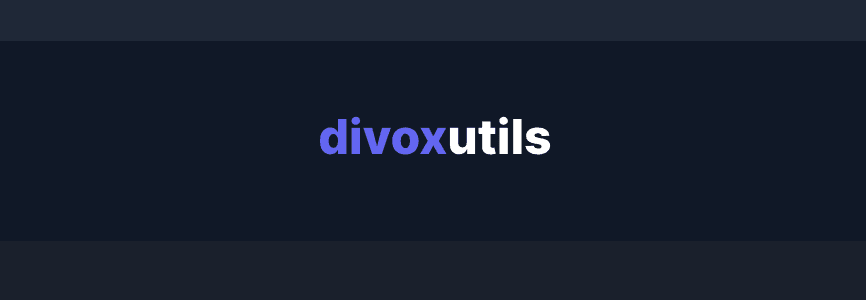 Image of divoxutils project